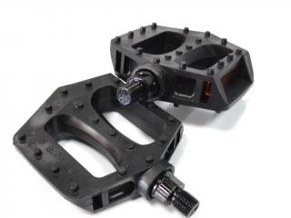 Pedały PLASTIKOWE PARA BMX KULKOWE GWINT 1/2''