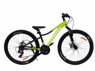 ROWER 26 STORM GÓRSKI MTB ALUMINIOWY RACER 1.0 13'' ŻÓŁTO CZARNY+ZAMKNIĘCIE