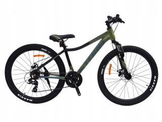 ROWER 26 STORM GÓRSKI MTB ALUMINIOWY RACER 1.0 15'' OLIWKOWY+ZAMKNIĘCIE