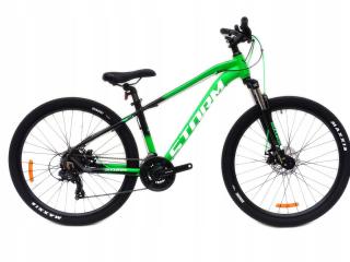 ROWER 27,5 SHARK STORM GÓRSKI MTB ALUMINIOWY 13,5 '' ZIELONO CZARNY