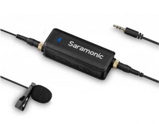 Adapter audio SARAMONIC LavMic z mikrofonem krawatowym