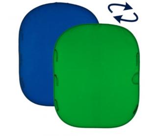 Tło dwustronne LASTOLITE CHROMAKEY 1.5 X 1.8 M GREEN/BLUE
