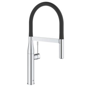 Grohe Essence jednouchwytowa bateria zlewozmywakowa, dn 15 chrom, czarny 30294000