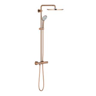 Grohe Euphoria system 310 system prysznicowy z termostatem do montażu ściennego warm sunset 26075DA0