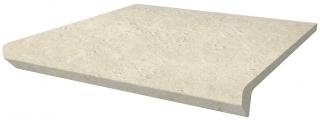 Paradyż Scandiano Beige Kapinos Stopnica Prosta 30x33