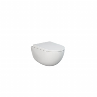 Rak Ceramics Zestaw Des Miska Wc Podwieszana Rimless 52 cm  Deska Wc Wolnoopadająca DES1SET