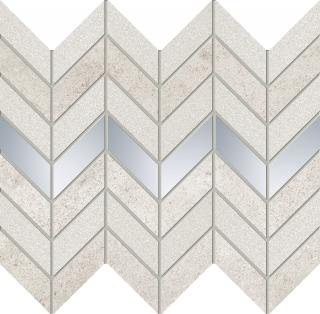 Tubądzin Domino Mozaika ścienna Tempre grey 29,8x24,6