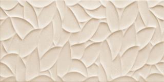 Tubądzin Domino Płytka ścienna Tempre beige STR 30,8x60,8