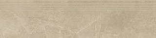Tubądzin Domino Stopnica podłogowa Marbel beige MAT 59,8x29,8
