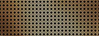 Tubądzin Maciej Zień Dekor ścienny Gleam gold 32,8x89,8
