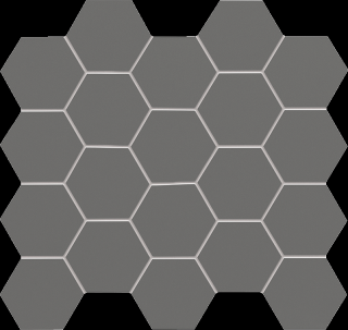 Tubądzin Mozaika ścienna All in white / grey 28,2x30,6