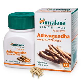 Ashwagandha energia i witalność Himalaya 60 kapsułek