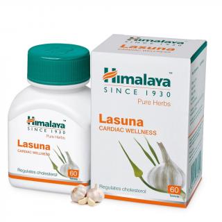 Lasuna czosnek cholesterol Himalaya 60 tabletek