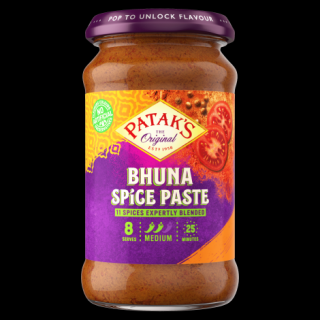 Pasta curry Bhuna (średnio-pikantna) Patak's 283g