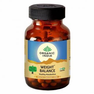 Weight Balance kontrola wagi Organic India 60 kapsułek