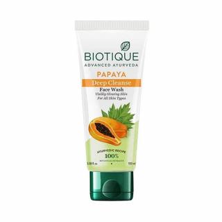 Żel do twarzy z delikatnymi drobinkami Papaya Biotique 100ml