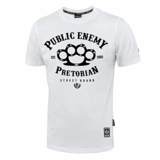 Koszulka "Public Enemy" biała