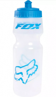 Bidon Fox Future przeźroczysty niebieskie logo 770ml