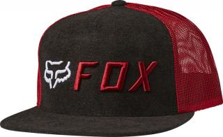 Czapka FOX APEX snapback hat czarno-czerwona