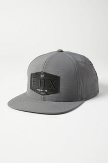 Czapka FOX EMBLEM snapback pewter szara OS