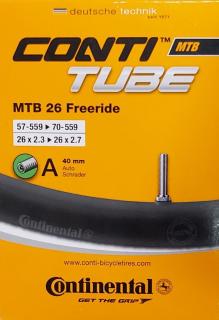 Dętka MTB 26 Freeride Auto 40mm 57-559/70-559 CONTINENTAL