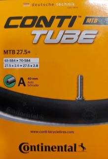 Dętka MTB 27.5 B+ 2.6-2.8 ,57-> 70-584 350g AUTO CONTINENTAL