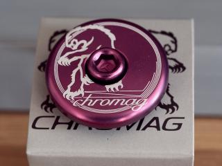 KAPSEL sterów CHROMAG TOP CAP purple/fioletowy