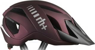 Kask rowerowy RH+ 3in1 Matt bordowy metliczny 57-61