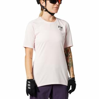 Koszulka rowerowa damska FOX Ranger pale pink