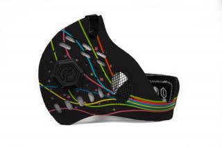 Maska antysmogowa SPORT II rainbow S