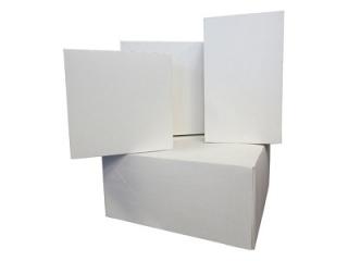 Pudełko cukiernicze klejone białe 25x25x12cm - RK2581 50 sztuk