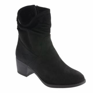 Botki damskie Sabatina DM17-16 czarny MS Buty