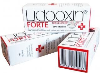 LIDOOXIN LIDOXIN FORTE 20g 20% KREM ZNIECZULAJĄCY