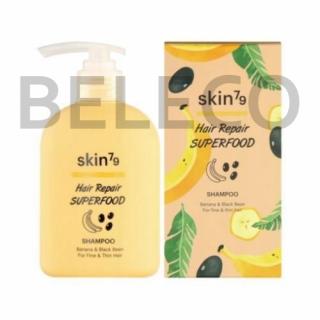SKIN79 szampon banan i fasola do włosów cienkich