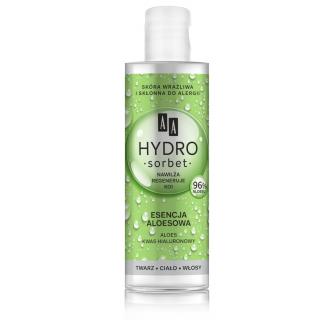 AA HYDRO SORBET Esencja 96% Aloes do Twarzy Ciała i Włosów 100 ml