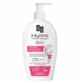 Aa Intymna Kremowa Emulsja Do Higieny Intymnej Baby Girl 300ml