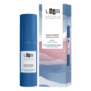 Aa Laab Night Serum Eksfoliujące do Twarzy 0.1% Glycolic Acid 30ml