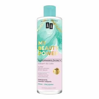 Aa My Beauty Power Supernawilżający Balsam Do Ciała Aloes Olej Jojoba 400ml