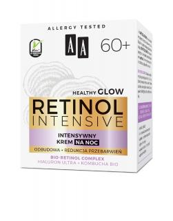 Aa Retinol Intensive 60+ Intensywny Krem Na Noc - Redukcja Przebarwień + Odbudowa 50ml