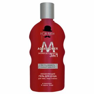 Alliance of Beauty Men Nawilżający Żel pod Prysznic 3w1 Aqua Power 200 ml