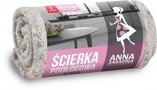 Anna Zaradna Ścierka Podłogowa Szara 60 X 60cm - 1 Szt.