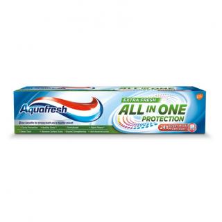 AQUAFRESH Pasta do Zębów ALL IN ONE PROTECT WHITE 100 ml