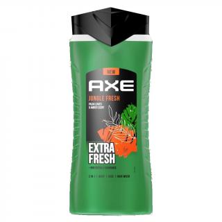 Axe Jungle Fresh Żel pod Prysznic Dla Mężczyzn 3w1 - Extra Fresh 400ml