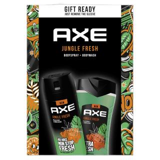 AXE Zestaw Męski Dark Jungle Deo Spray 150 ml + Żel 250 ml