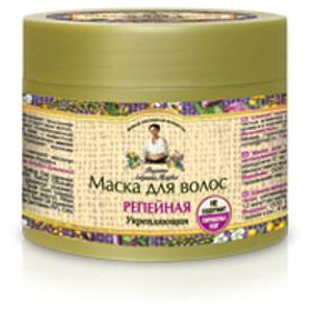 Babuszka Agafia Maska Odżywka do Włosów Łopianowa Wzmacniająca Włosy 300ml