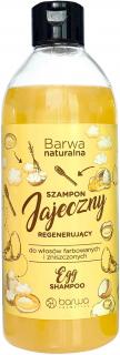 Barwa Naturalna Szampon Do Włosów Jajeczny Regenerujący - Włosy Farbowane I Zniszczone 500ml