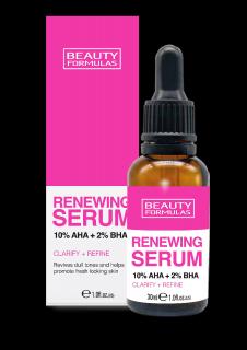 Beauty F Twarz Serum 10% Aha+Bha Odnawiające 30ml