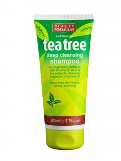 Beauty Formulas Tea Tree Szampon Oczyszczający Do Włosów 200ml