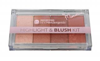 Bell Hypoallergenic HighlightBlush Kit Zestaw Rozświetlaczy i Różu 20g