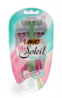 Bic Maszynka Do Golenia Miss Soleil 3 Sensitive 1op.-3szt